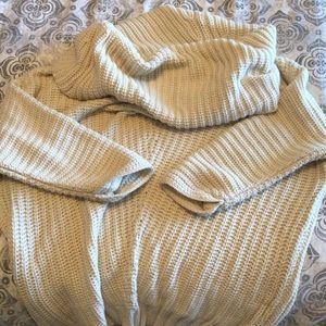 🚫SOLD🚫 Slouchy Off the Shoulder Knit Sweater